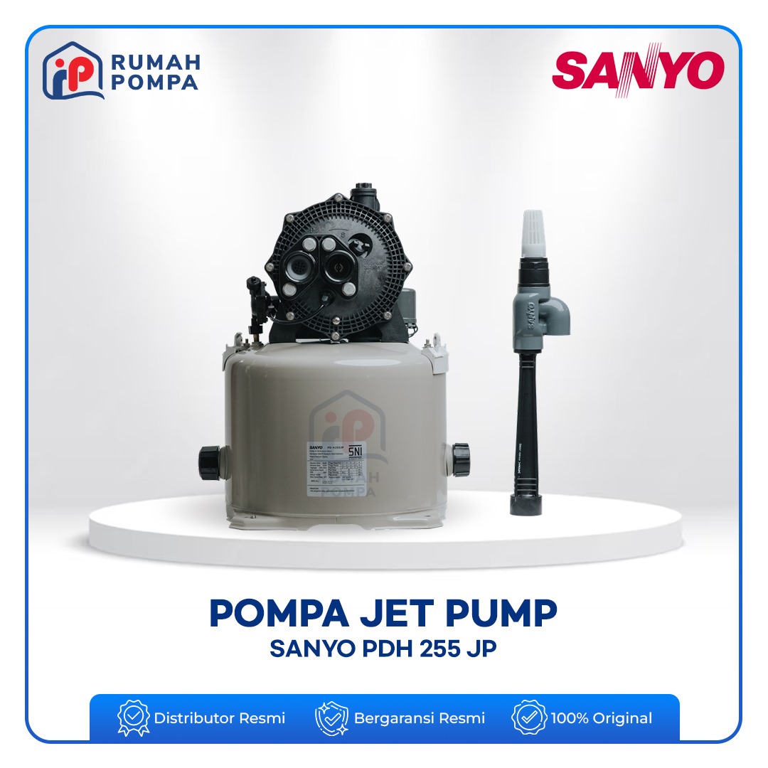 Pompa Jetpump Sanyo PDH 255 JP Original Jepang